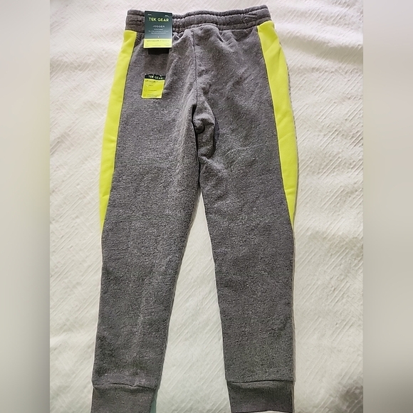 Tek Gear Pants For Boys Size Small Gray Ultrasoft Fleece Warm Comfortable - Picture 2 of 8